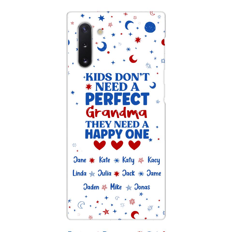 Personalized Grandma Kid Phone Case Printed 3T 0704