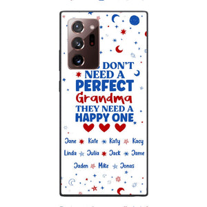 Personalized Grandma Kid Phone Case Printed 3T 0704