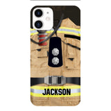 DH Personalized British Firefighter Phone Case Printed DT074