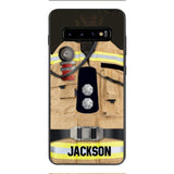 DH Personalized British Firefighter Phone Case Printed DT074