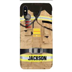 DH Personalized Netherland Firefighter Phone Case Printed DT074