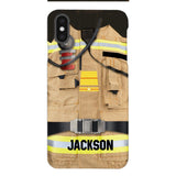 DH Personalized Netherland Firefighter Phone Case Printed DT074