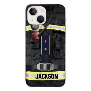 DH Personalized Denmark Firefighter Phone Case Printed DT074