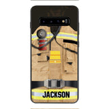 DH Personalized Netherland Firefighter Phone Case Printed DT074