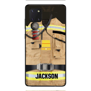 DH Personalized Netherland Firefighter Phone Case Printed DT074