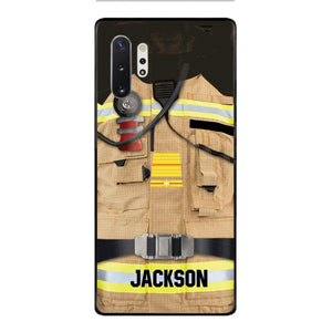 DH Personalized Netherland Firefighter Phone Case Printed DT074