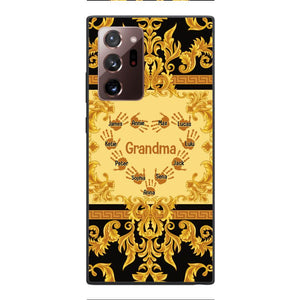 Personalized Grandma Kid Phone Case Printed 22APR-HQ07