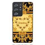 Personalized Grandma Kid Phone Case Printed 22APR-HQ07