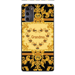 Personalized Grandma Kid Phone Case Printed 22APR-HQ07