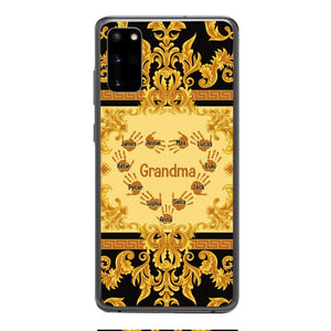 Personalized Grandma Kid Phone Case Printed 22APR-HQ07