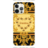 Personalized Grandma Kid Phone Case Printed 22APR-HQ07