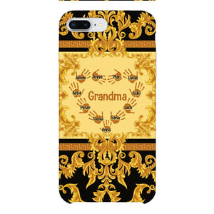 Personalized Grandma Kid Phone Case Printed 22APR-HQ07