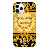 Personalized Grandma Kid Phone Case Printed 22APR-HQ07