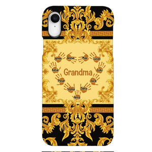 Personalized Grandma Kid Phone Case Printed 22APR-HQ07