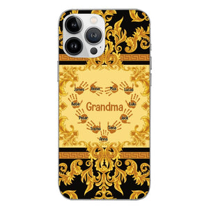 Personalized Grandma Kid Phone Case Printed 22APR-HQ07