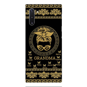 Personalized Grandma Kid Phone Case Printed 22APR-Hc07