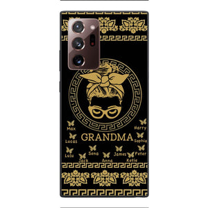 Personalized Grandma Kid Phone Case Printed 22APR-Hc07