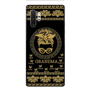 Personalized Grandma Kid Phone Case Printed 22APR-Hc07