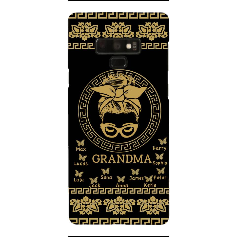 Personalized Grandma Kid Phone Case Printed 22APR-Hc07