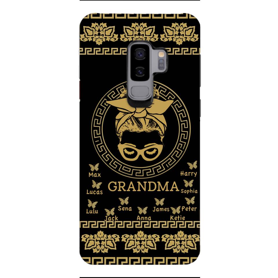 Personalized Grandma Kid Phone Case Printed 22APR-Hc07