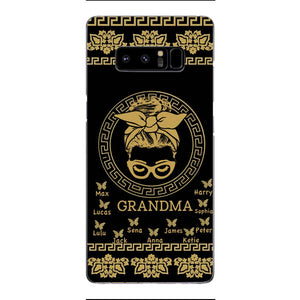 Personalized Grandma Kid Phone Case Printed 22APR-Hc07