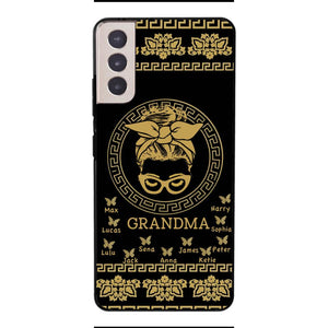 Personalized Grandma Kid Phone Case Printed 22APR-Hc07