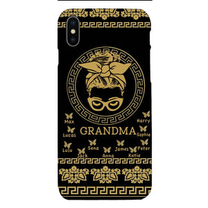 Personalized Grandma Kid Phone Case Printed 22APR-Hc07