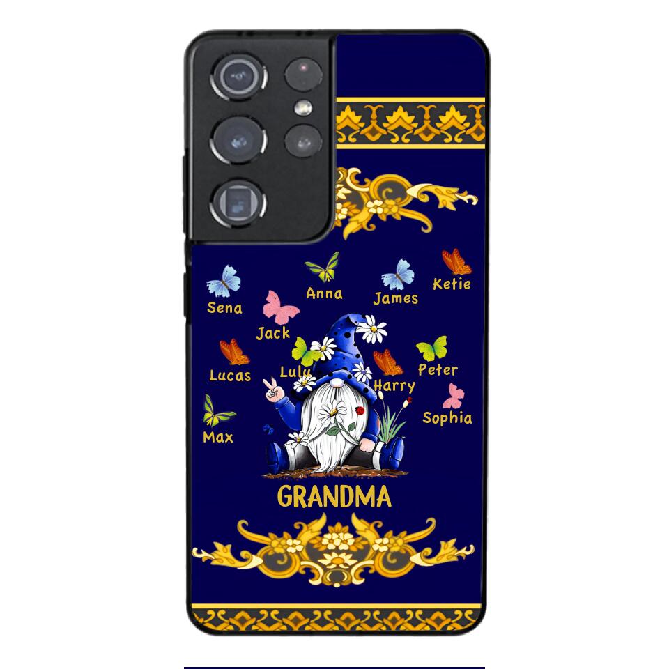 Personalized Grandma Kid Phone Case Printed 22APR-HC08