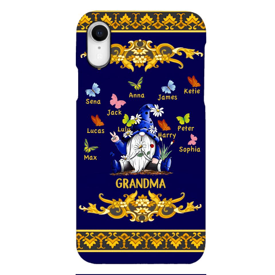 Personalized Grandma Kid Phone Case Printed 22APR-HC08