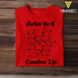 Personalized Grandma Kid Tshirt Printed 22APR-HQ12