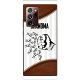 PERSONALIZED GRANDMA WITH KID NAME PHONECASE QTTN1404