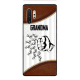 PERSONALIZED GRANDMA WITH KID NAME PHONECASE QTTN1404