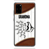 PERSONALIZED GRANDMA WITH KID NAME PHONECASE QTTN1404