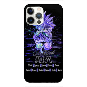 Personalized Mom Skull Phone Case Printed 3N 1504