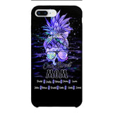 Personalized Mom Skull Phone Case Printed 3N 1504