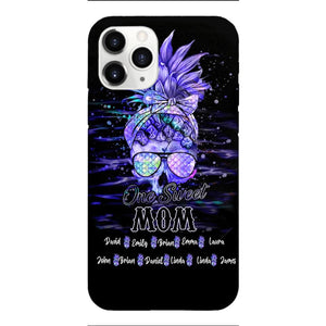 Personalized Mom Skull Phone Case Printed 3N 1504