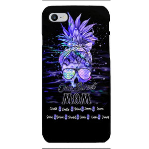 Personalized Mom Skull Phone Case Printed 3N 1504