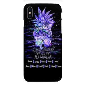 Personalized Mom Skull Phone Case Printed 3N 1504