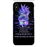 Personalized Mom Skull Phone Case Printed 3N 1504