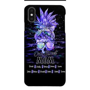 Personalized Mom Skull Phone Case Printed 3N 1504