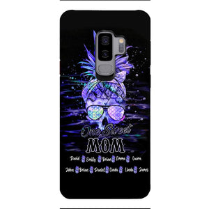 Personalized Mom Skull Phone Case Printed 3N 1504