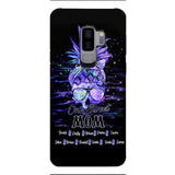 Personalized Mom Skull Phone Case Printed 3N 1504