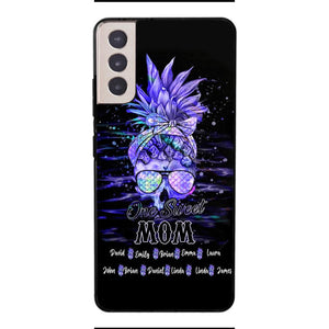 Personalized Mom Skull Phone Case Printed 3N 1504