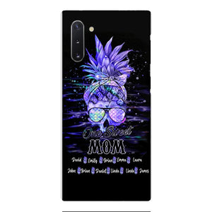 Personalized Mom Skull Phone Case Printed 3N 1504