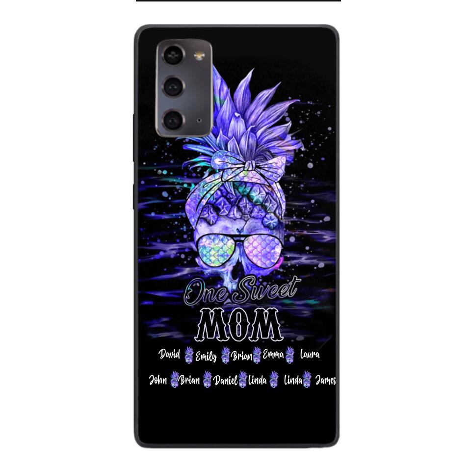 Personalized Mom Skull Phone Case Printed 3N 1504