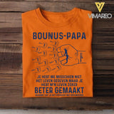 Personalized Bounus-Papa Tshirt Printed 22APR-DT15