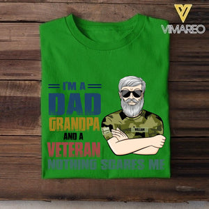 Personalized Swedish Veterans Dad Grandpa Tshirt Printed 22APR-LN15