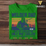 Personalized Welder Dad Tshirt Printed 22APR-HQ16