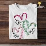 Personalized Mother Days Tshirt Printed 22APR-DT18