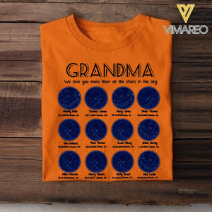 Personalized Grandma Kid Tshirt Printed 22APR-HC20